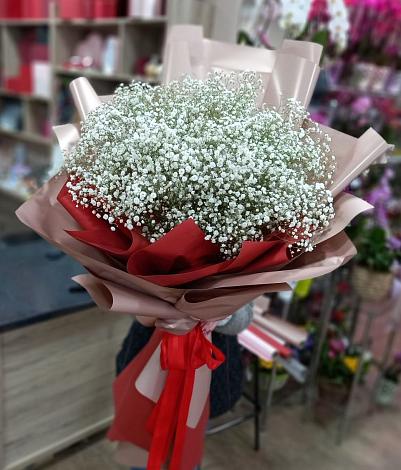Букет цветов из: Гипсофила в Васютино