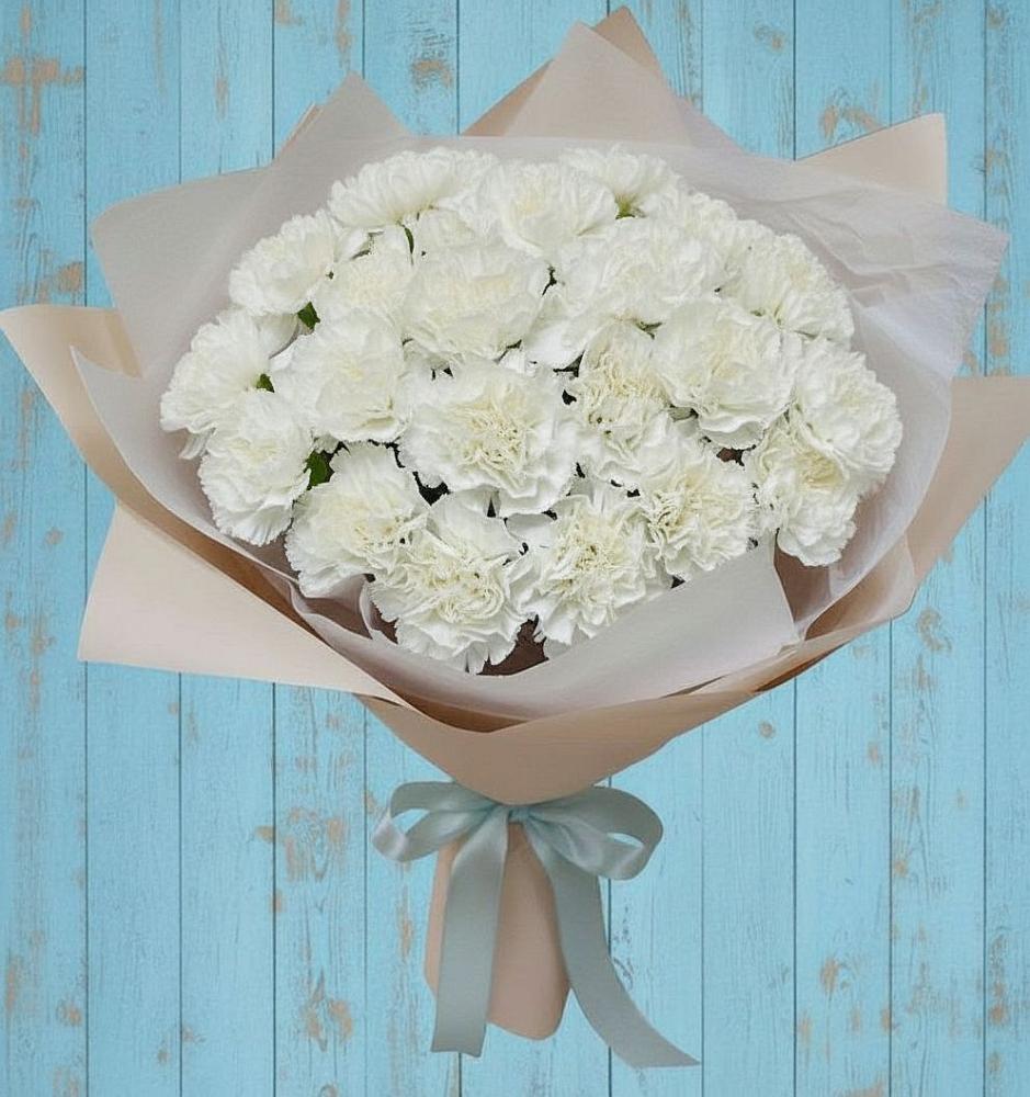 Букет цветов из: Гвоздики в Васютино