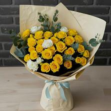 Букет цветов из:  Розы в Васютино