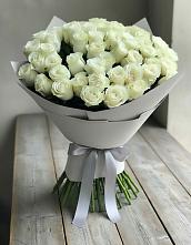 Букет 35 Белых роз в Васютино