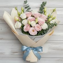 Букет цветов из:  Лизиантусы #REPLACE_PRED# Васютино