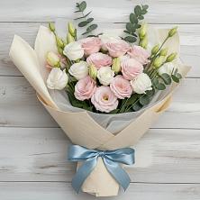 Букет цветов из:  Лизиантусы в Васютино