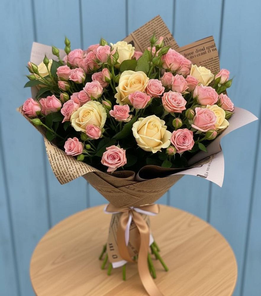 Букет цветов из: Розы в Васютино