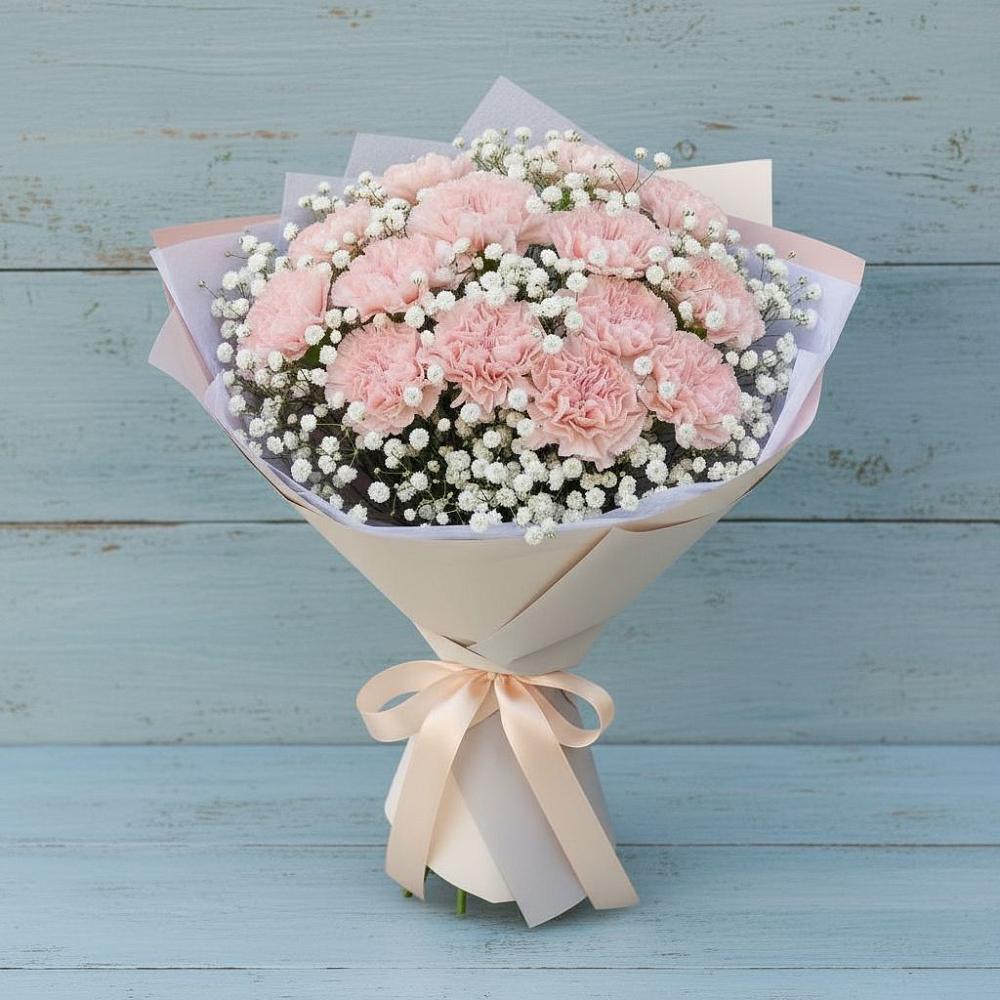 Букет цветов из: Гвоздики в Васютино