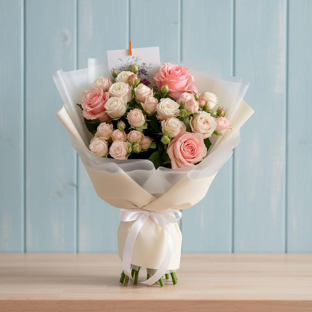 Букет цветов из: Розы в Васютино