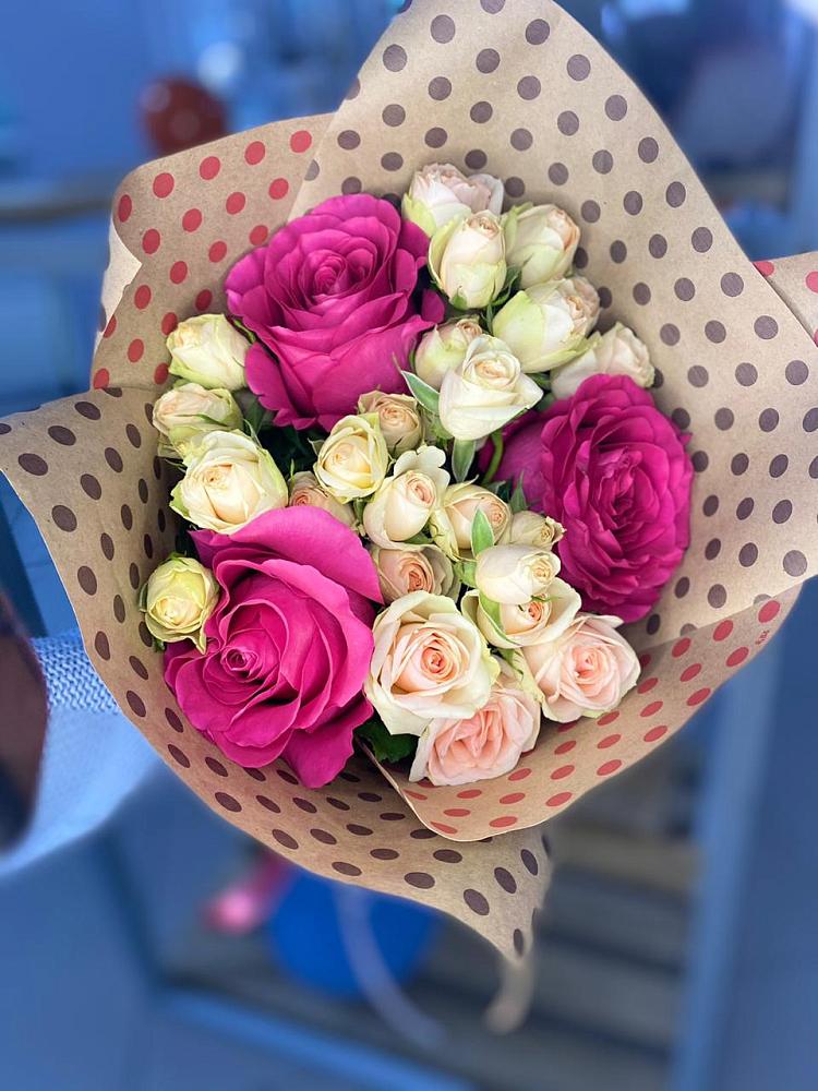 Букет цветов из: Розы в Васютино