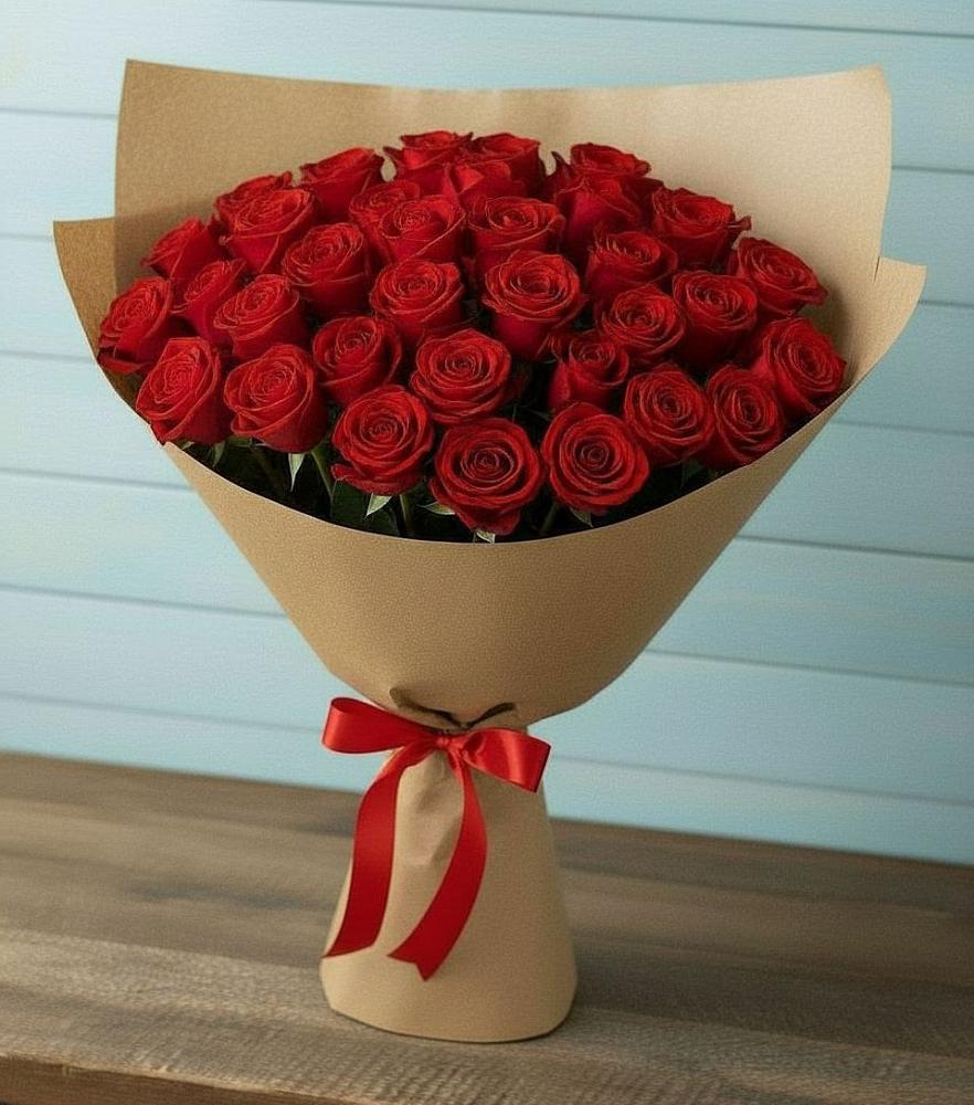 Букет Красные розы Милано в Васютино