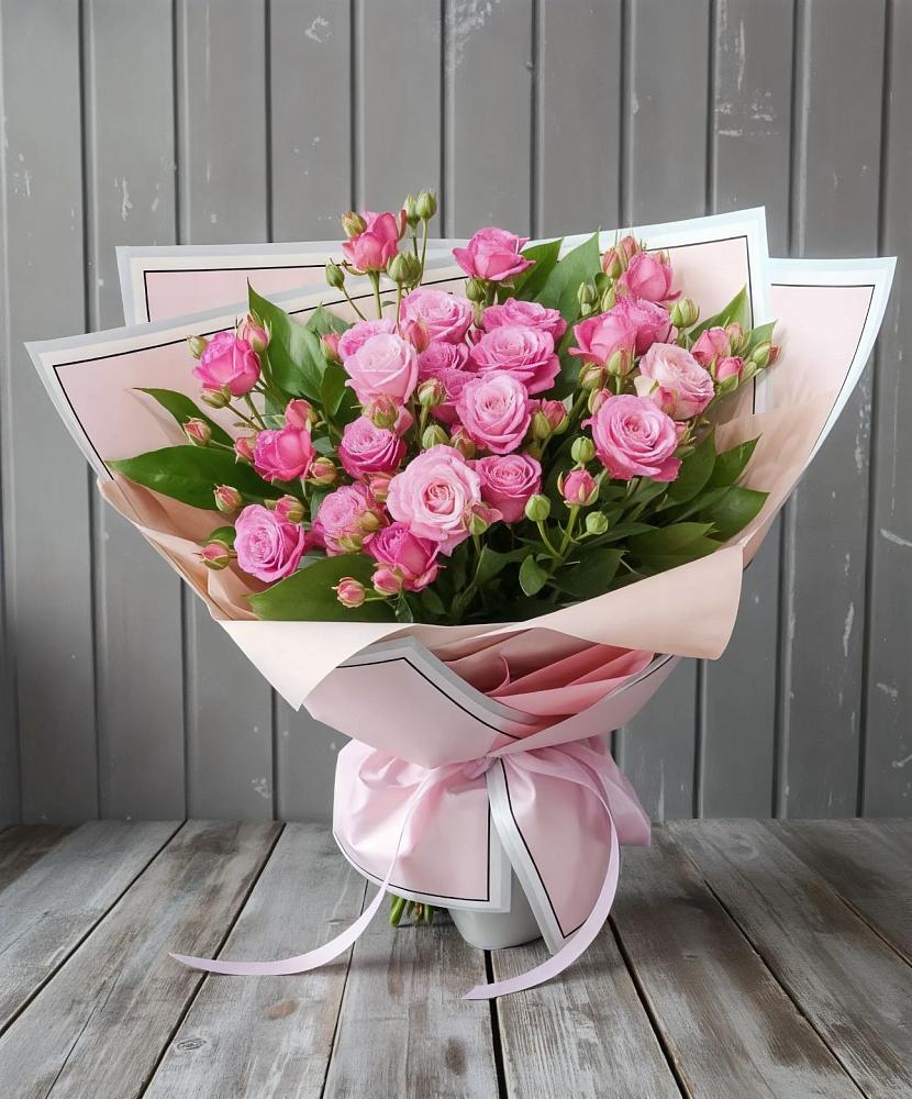 Букет Розовый кустик в Васютино