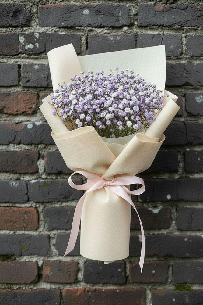 Букет цветов из: Гипсофила в Васютино