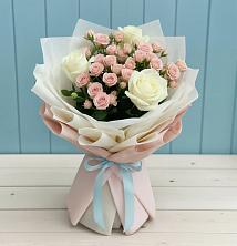 Букет цветов из:  Розы в Васютино