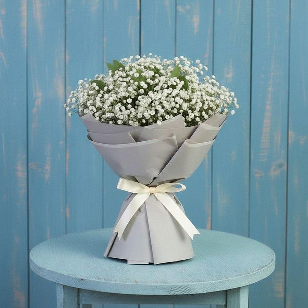 Букет цветов из: Гипсофила в Васютино