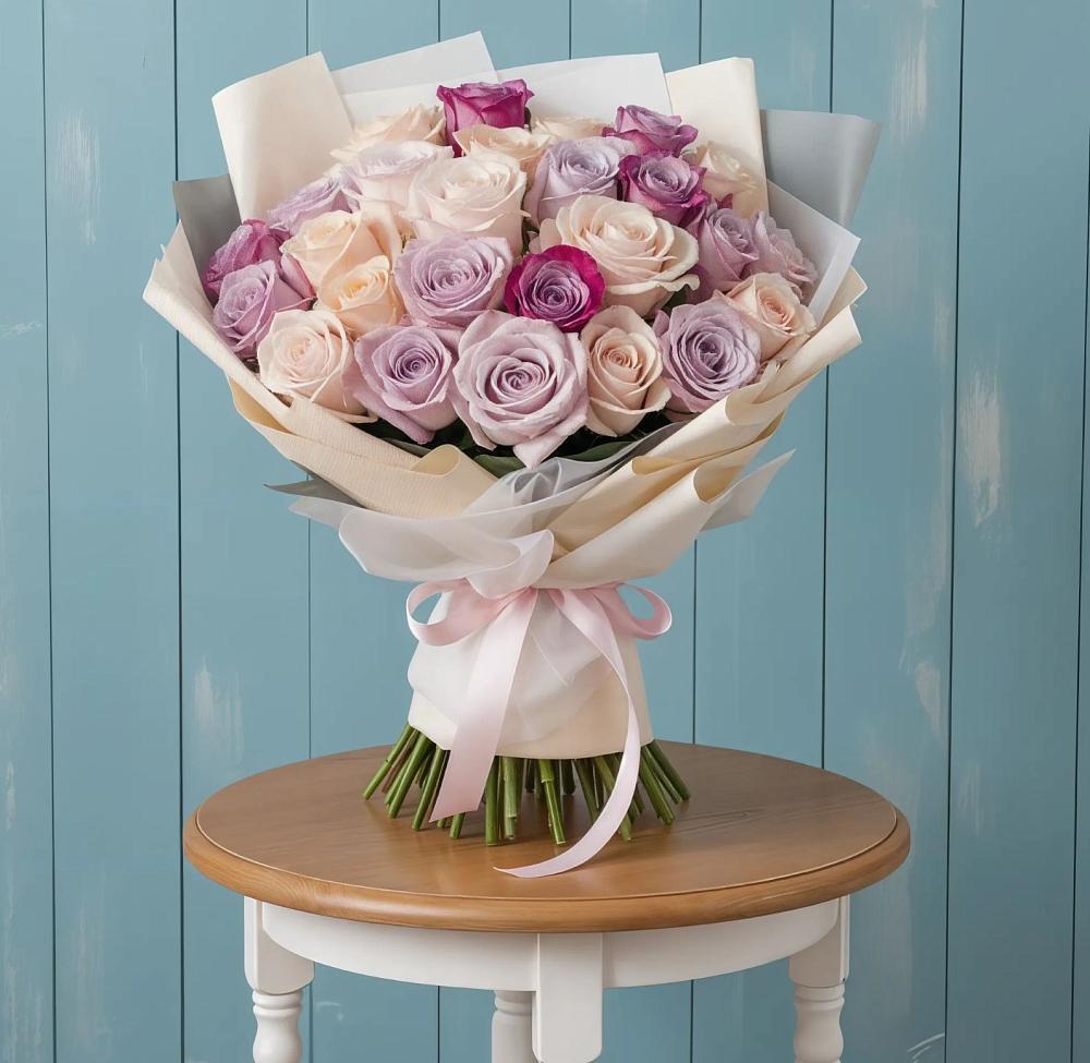 Букет цветов из: Розы в Васютино