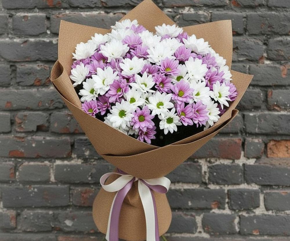 Букет цветов из: Хризантемы в Васютино
