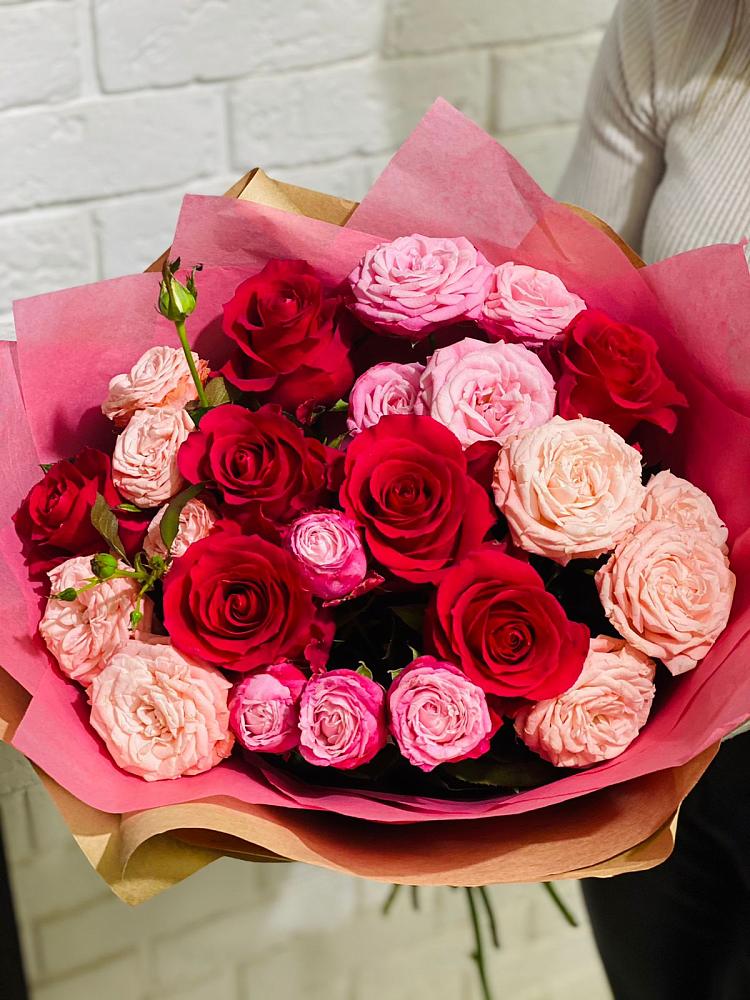 Букет цветов из: Розы в Васютино