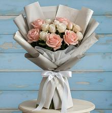 Букет цветов из:  Розы в Васютино