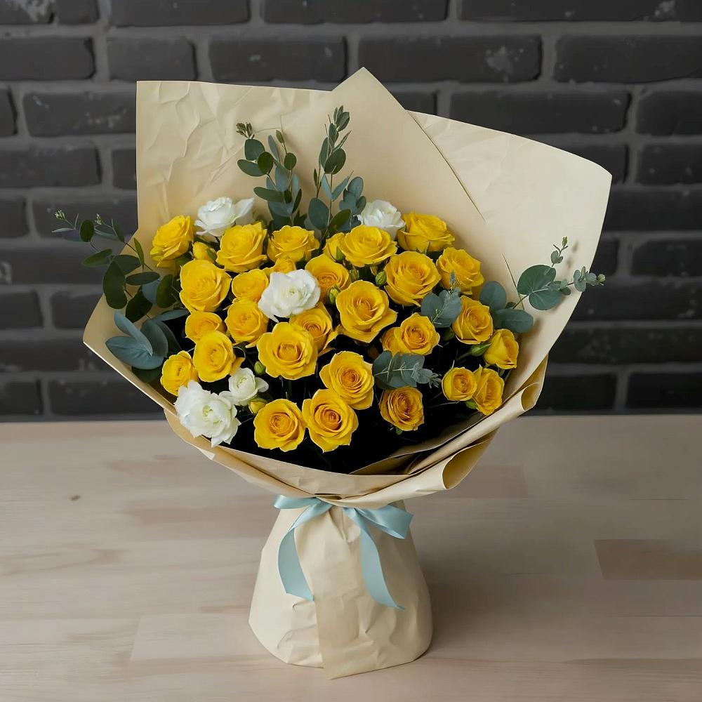 Букет цветов из: Розы в Васютино