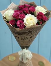 Букет цветов из:  Розы в Васютино