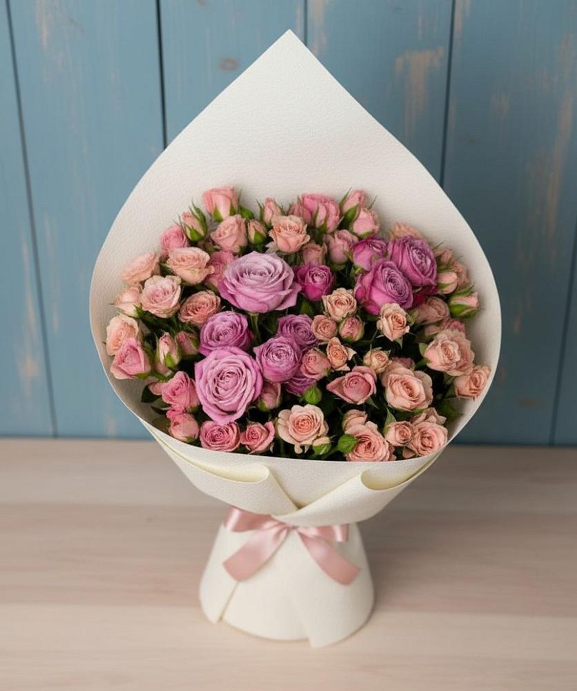 Букет цветов из: Розы в Васютино