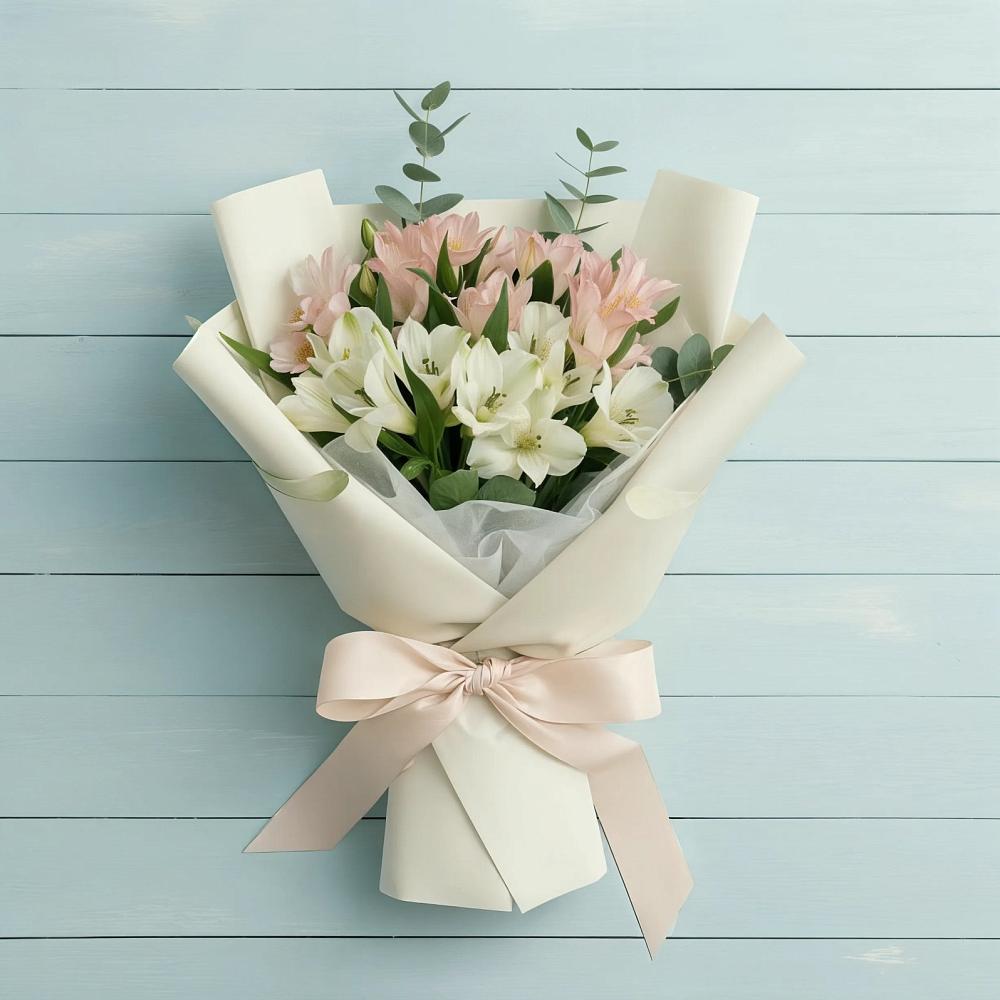 Букет цветов из: Альстромерии в Васютино