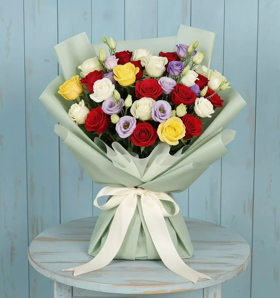 Букет цветов из: Розы в Васютино