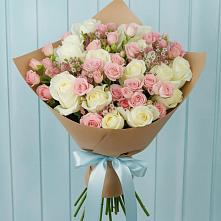 Букет цветов из:  Розы в Васютино