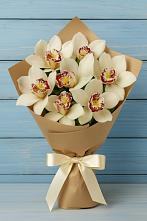 Букет цветов из:  Орхидеи и Розы в Васютино